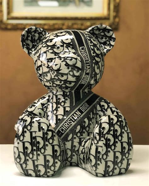 dior teddybeer|dior designer toys.